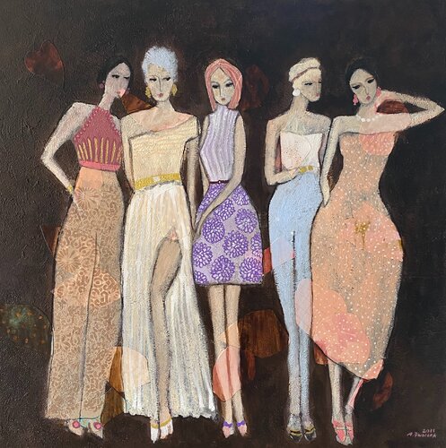 Silky Moments by Adriane Dworzak, Painting for Sale on Singulart
