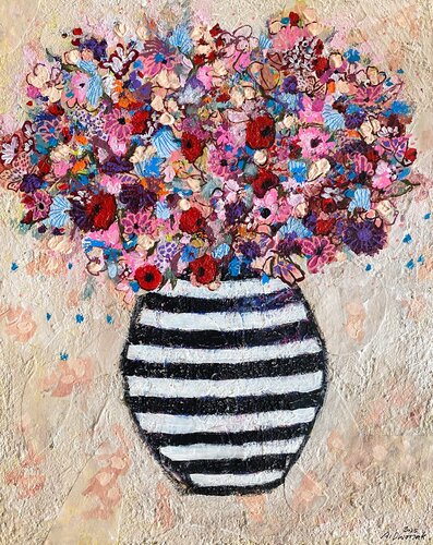 Summer Kisses by Adriane Dworzak, Painting for Sale on Singulart