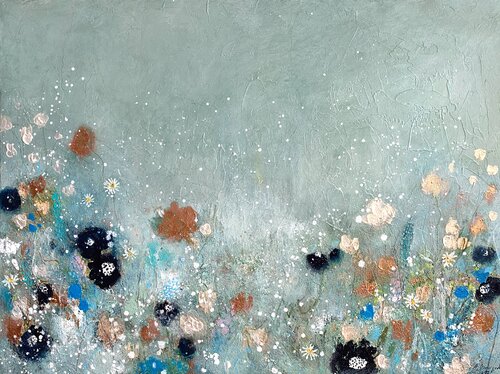 Blue Haze by Adriane Dworzak, Painting for Sale on Singulart