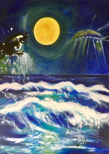 Sehnsucht von Marion Possler, Malerei kaufen auf Singulart