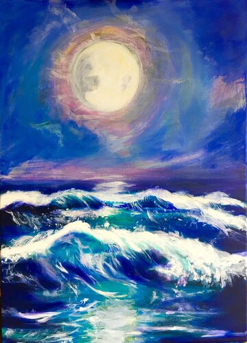 Wildes Meer di Marion Possler, Pittura in vendita su Singulart