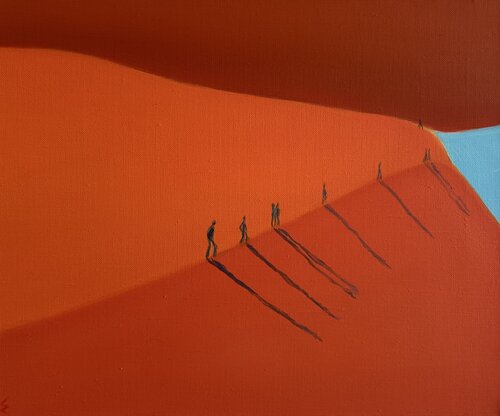 Marche von Edita Rakauskaite, Malerei kaufen auf Singulart