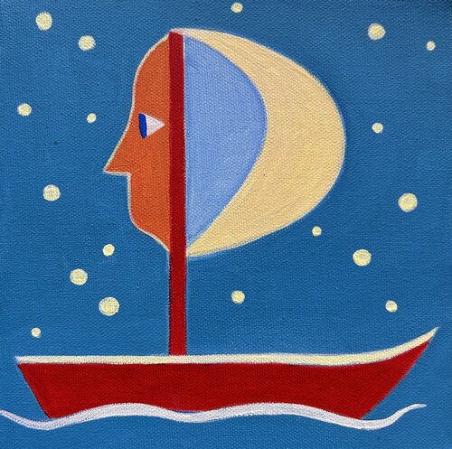 Lettre "P" von Edita Rakauskaite, Malerei kaufen auf Singulart