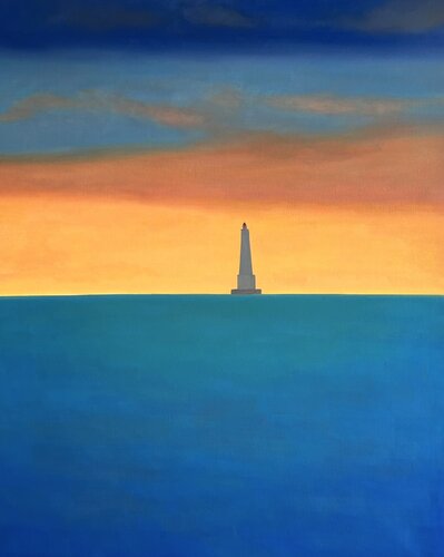 De l'autre  côté van Edita Rakauskaite, Schilderij te koop op Singulart