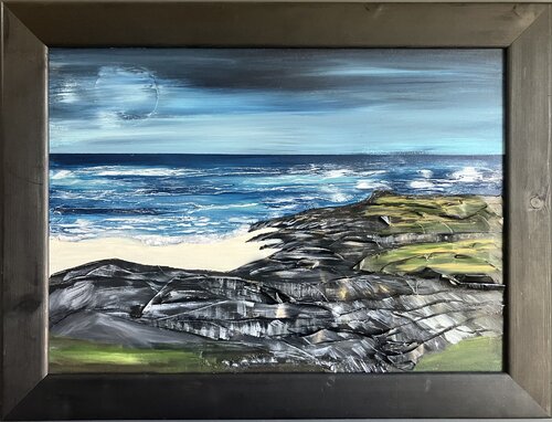 Culdaff Bay, Inishowen. by Louise O’Connell, Painting for Sale on Singulart
