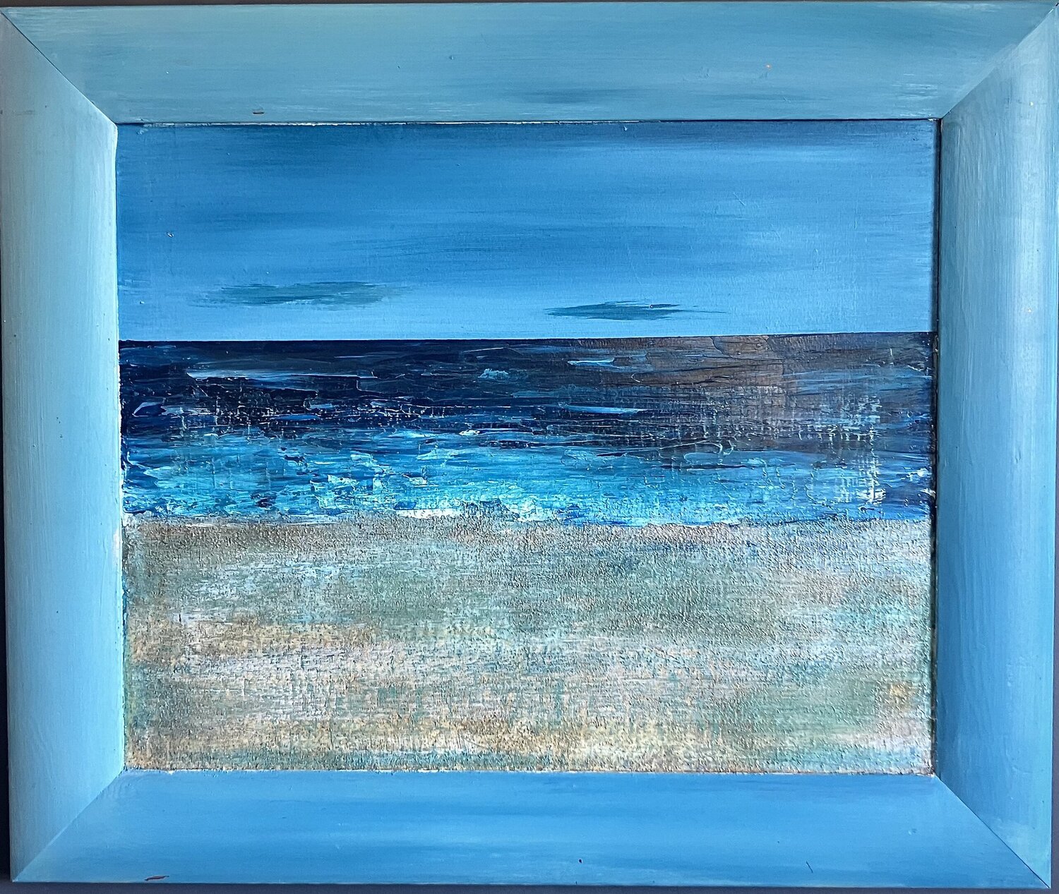 Soft rain on the shore. Louise O’Connell