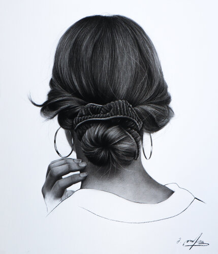 Woman Portrait No.22 von Mariam Darchiashvili, Zeichnungen kaufen auf Singulart