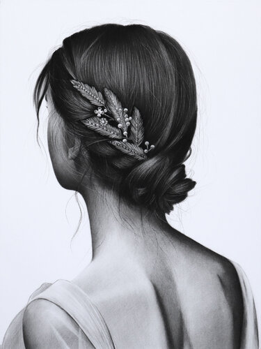 Woman Portrait No.16 di Mariam Darchiashvili, Disegno in vendita su Singulart