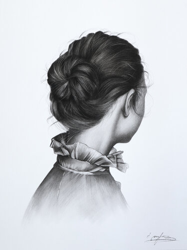 Woman Portrait No.24 par Mariam Darchiashvili, Dessin en vente sur Singulart