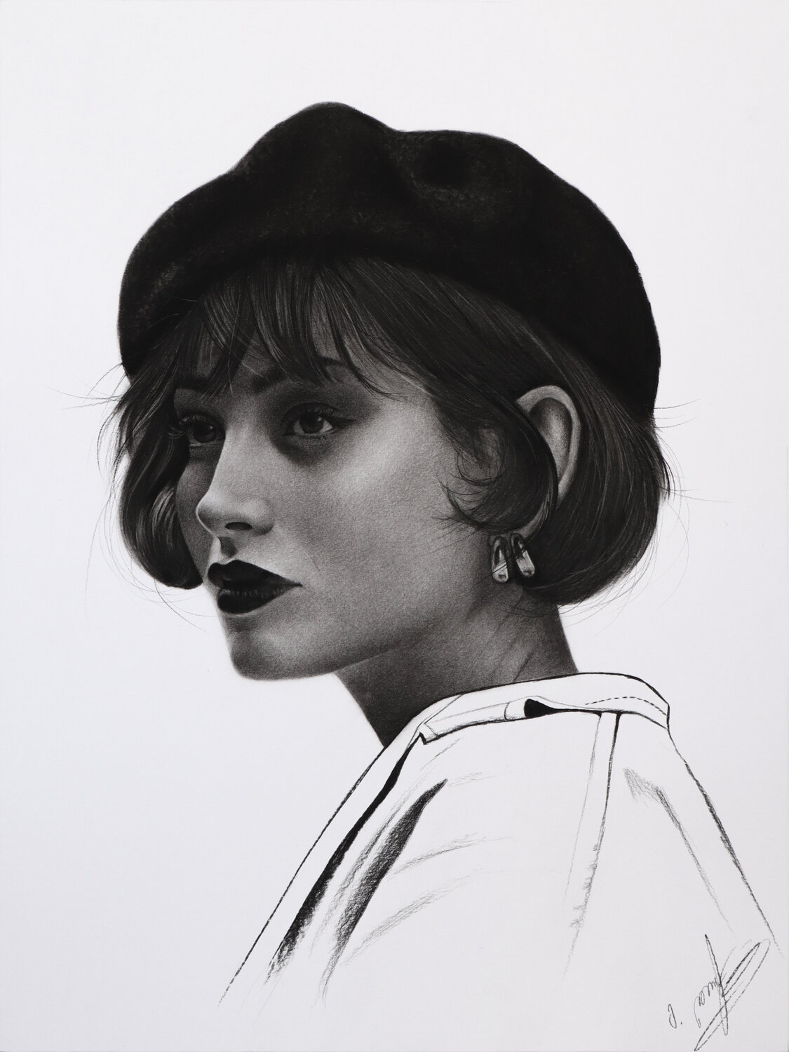 Woman Portrait No.17 Mariam Darchiashvili Zeichnungen zu verkaufen