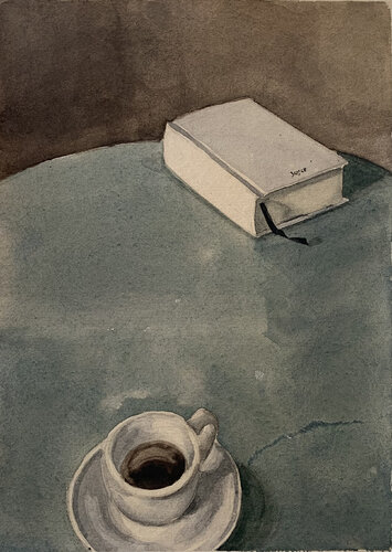 The third morning par Yuliia Kaduk, Peinture en vente sur Singulart