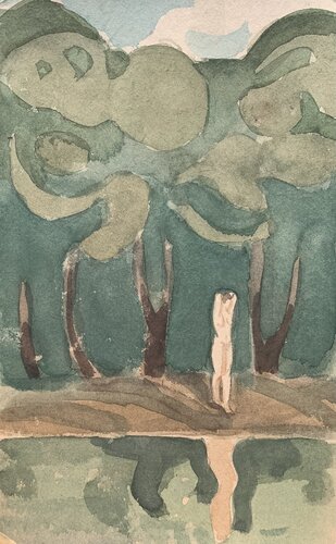 Bather par Yuliia Kaduk, Peinture en vente sur Singulart