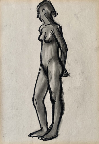 Nude par Yuliia Kaduk, Dessin en vente sur Singulart