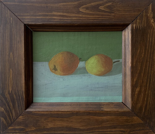 Last Year's Pears in Early Spring by Yuliia Kaduk, Painting for Sale on Singulart
