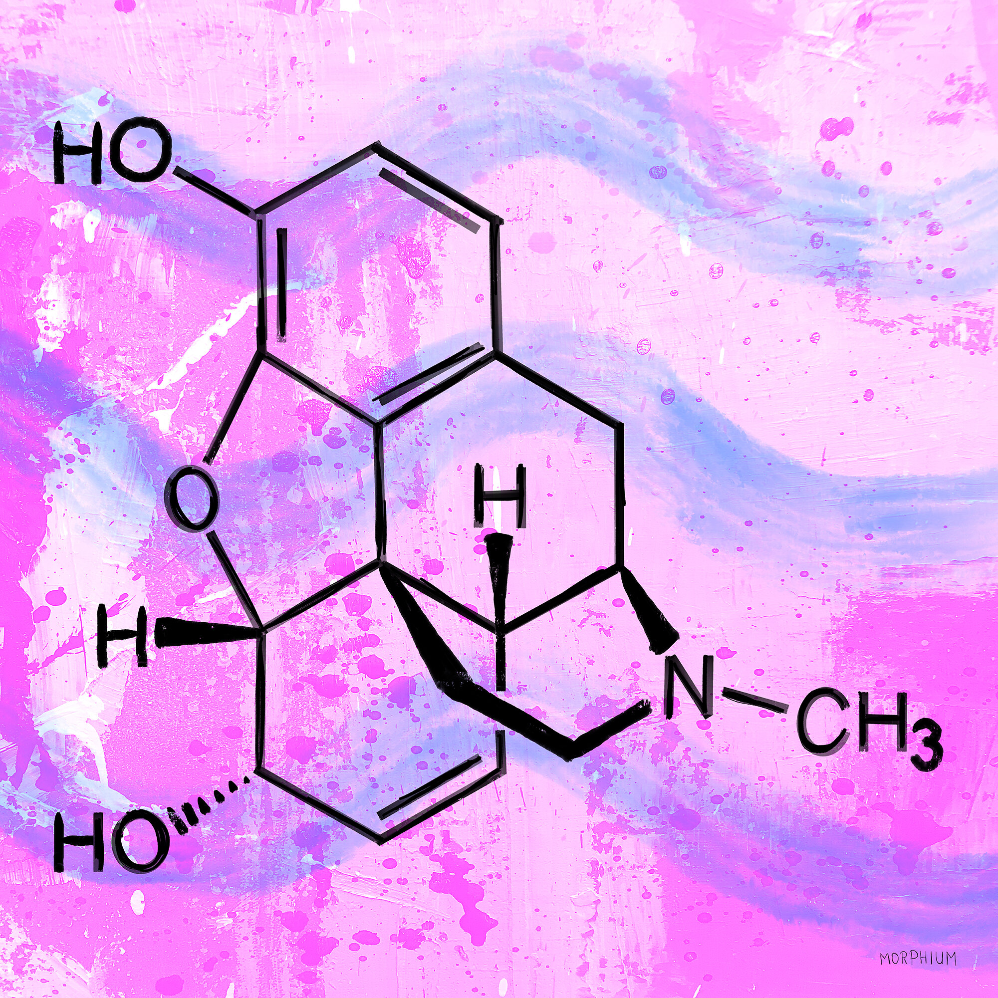 Thema chemie Gemälde