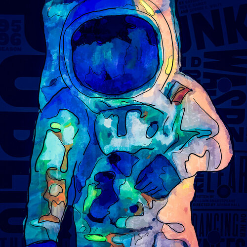 Astronaut von Holger Mühlbauer-Gardemin, Andere Medien kaufen auf Singulart