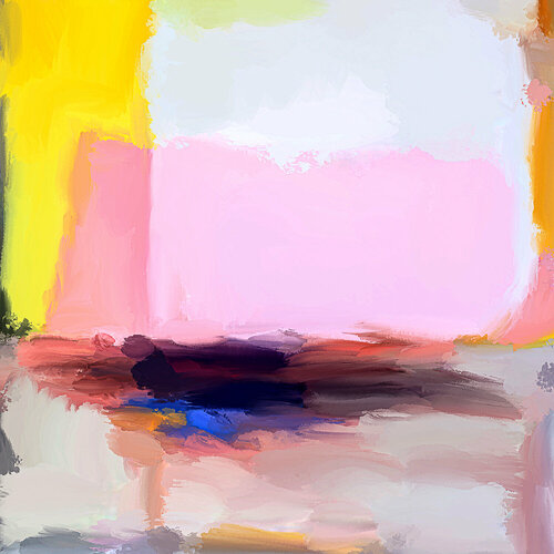 Abstraktes Rosa Holger Mühlbauer-Gardemin