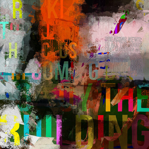 Abstrakt mit Text van Holger Mühlbauer-Gardemin, Andere media te koop op Singulart