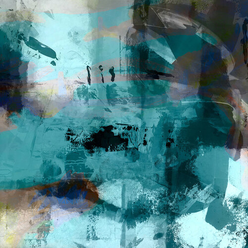 BLAUSCHWARZ Abstrakt Holger Mühlbauer-Gardemin