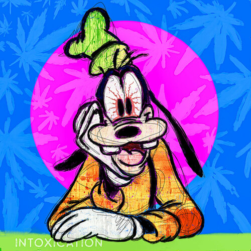 Goofy par Holger Mühlbauer-Gardemin, Peinture en vente sur Singulart