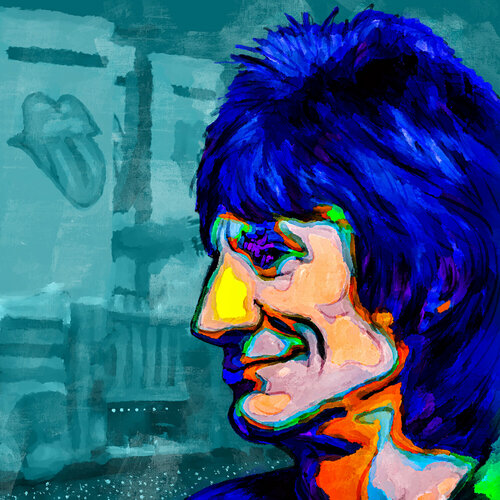 Ron Wood Holger Mühlbauer-Gardemin