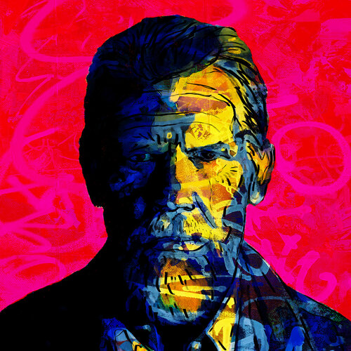 Josh Brolin par Holger Mühlbauer-Gardemin, Autres supports en vente sur Singulart