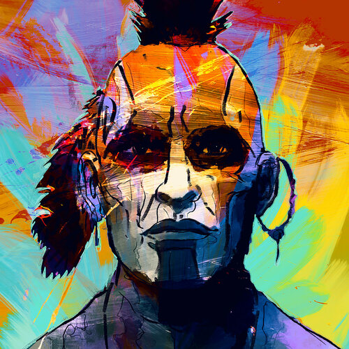 Punk Irokese Holger Mühlbauer-Gardemin