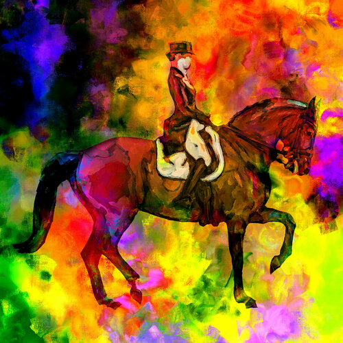 DIE REITERIN di Holger Mühlbauer-Gardemin, Altri media in vendita su Singulart