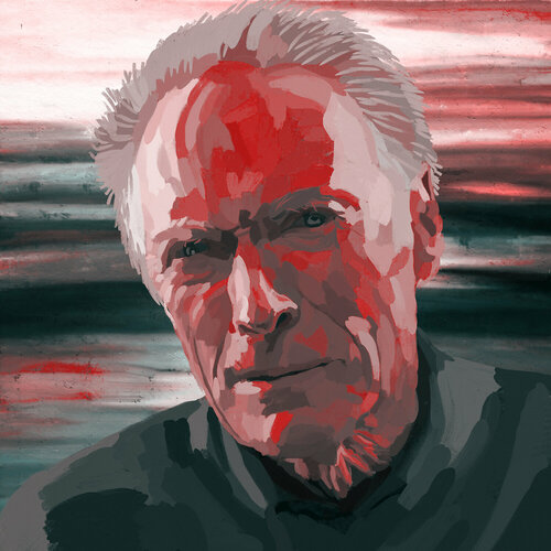 Clint Eastwood par Holger Mühlbauer-Gardemin, Autres supports en vente sur Singulart