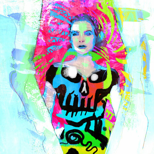 Beauty with a skull Holger Mühlbauer-Gardemin