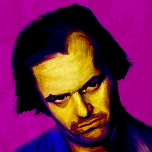 Jack Nicholson di Holger Mühlbauer-Gardemin, Altri media in vendita su Singulart