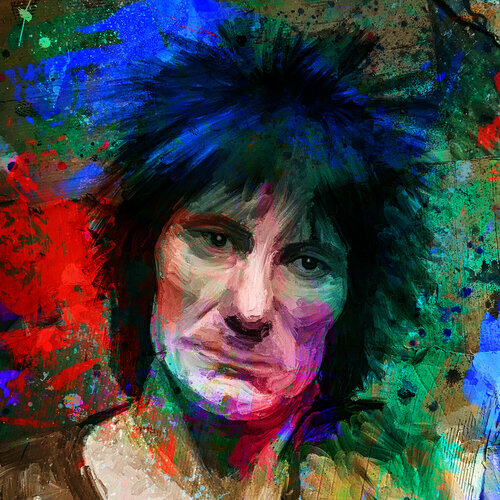 RON WOOD Holger Mühlbauer-Gardemin