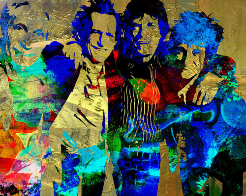 The Rolling Stones im Goldrausch di Holger Mühlbauer-Gardemin, Altri media in vendita su Singulart