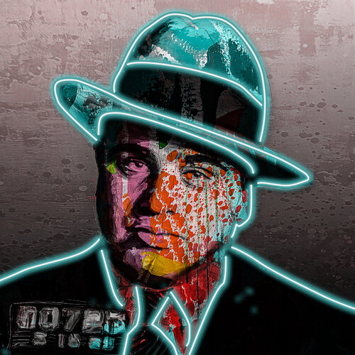 Al Capone di Holger Mühlbauer-Gardemin, Digitale in vendita su Singulart