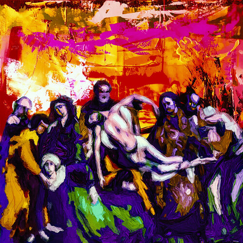 Jesus by Holger Mühlbauer-Gardemin, 油畫 for Sale on Singulart