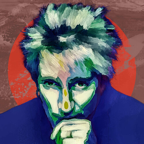 Rod Stewart von Holger Mühlbauer-Gardemin, Andere Medien kaufen auf Singulart