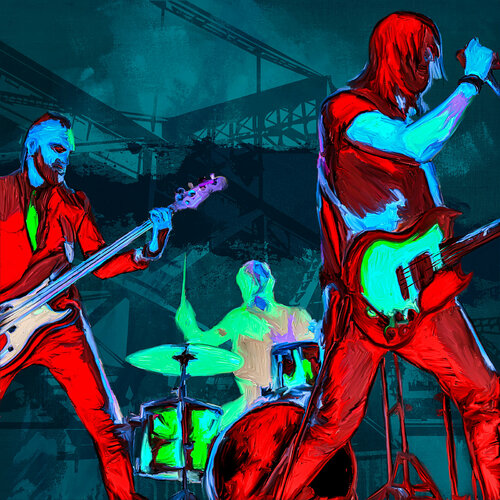 Rockband Holger Mühlbauer-Gardemin