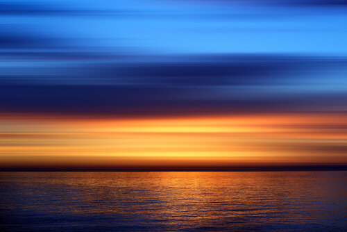 Horizont in Gelb und Blau Holger Mühlbauer-Gardemin