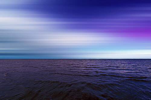 Horizont in Blau und Lila Holger Mühlbauer-Gardemin