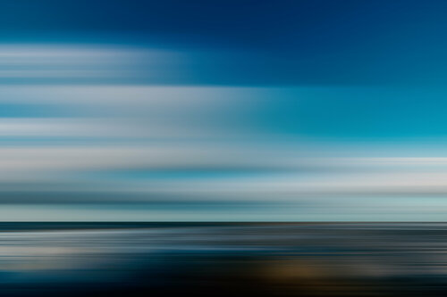 Horizont in Blau und Braun de Holger Mühlbauer-Gardemin, Fotografía a la venta en Singulart