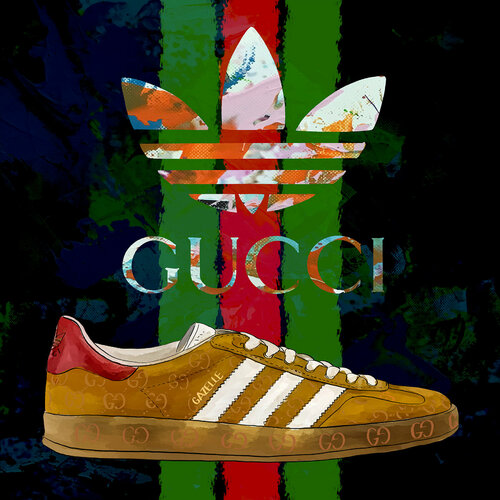 Gucciadidas von Holger Mühlbauer-Gardemin, Andere Medien kaufen auf Singulart