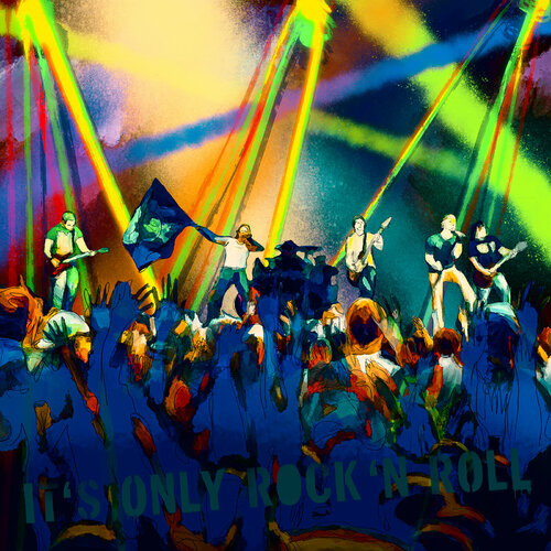 It´s only Rock´n Roll by Holger Mühlbauer-Gardemin, 기타 매체 for Sale on Singulart