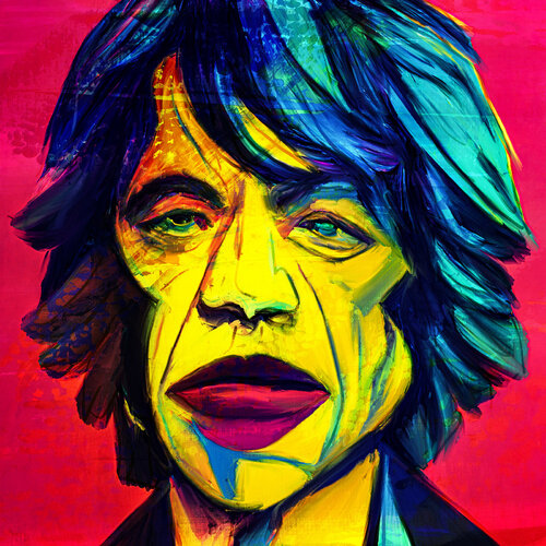 Mick Jagger Holger Mühlbauer-Gardemin