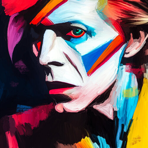 David Bowie alias Ziggy Stardust Holger Mühlbauer-Gardemin