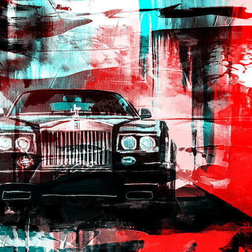 Rolls-Royce Phantom 2 by Holger Mühlbauer-Gardemin, 기타 매체 for Sale on Singulart