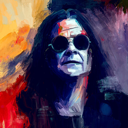 Ozzy Osbourne di Holger Mühlbauer-Gardemin, Altri media in vendita su Singulart