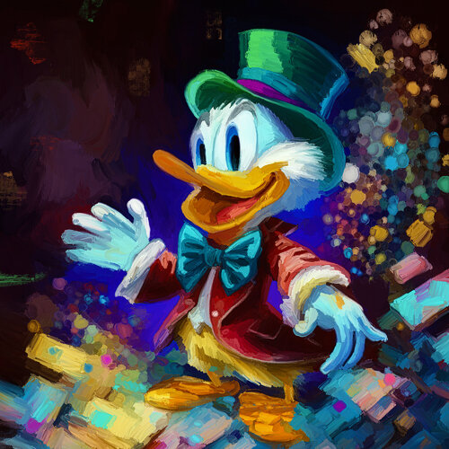 Dagobert von Holger Mühlbauer-Gardemin, Malerei kaufen auf Singulart