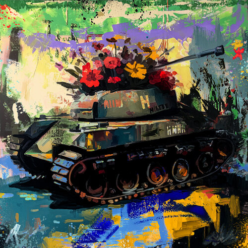 Flowerpower War Holger Mühlbauer-Gardemin