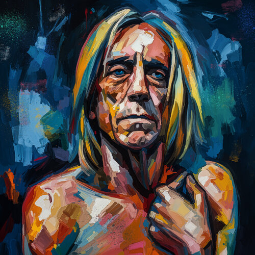 Iggy Pop di Holger Mühlbauer-Gardemin, Altri media in vendita su Singulart