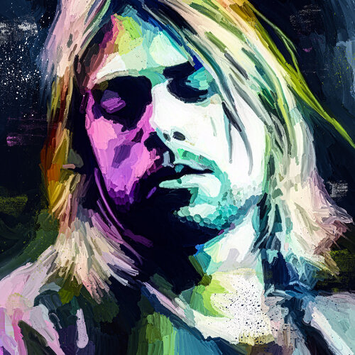 Kurt Corbain par Holger Mühlbauer-Gardemin, Autres supports en vente sur Singulart